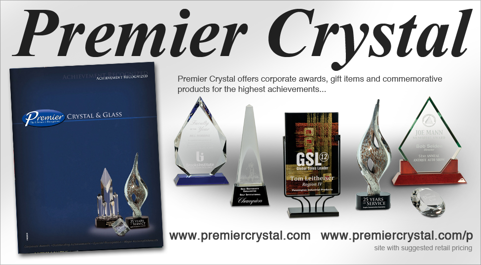 plaques, trophies, awards